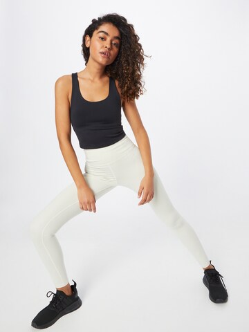 Girlfriend Collective Slim fit Sports trousers in Beige