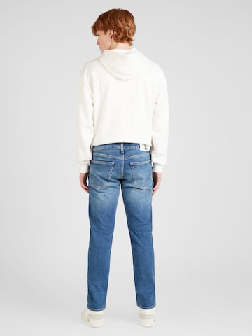 Calvin Klein Jeans Slimfit Jeans in Blauw