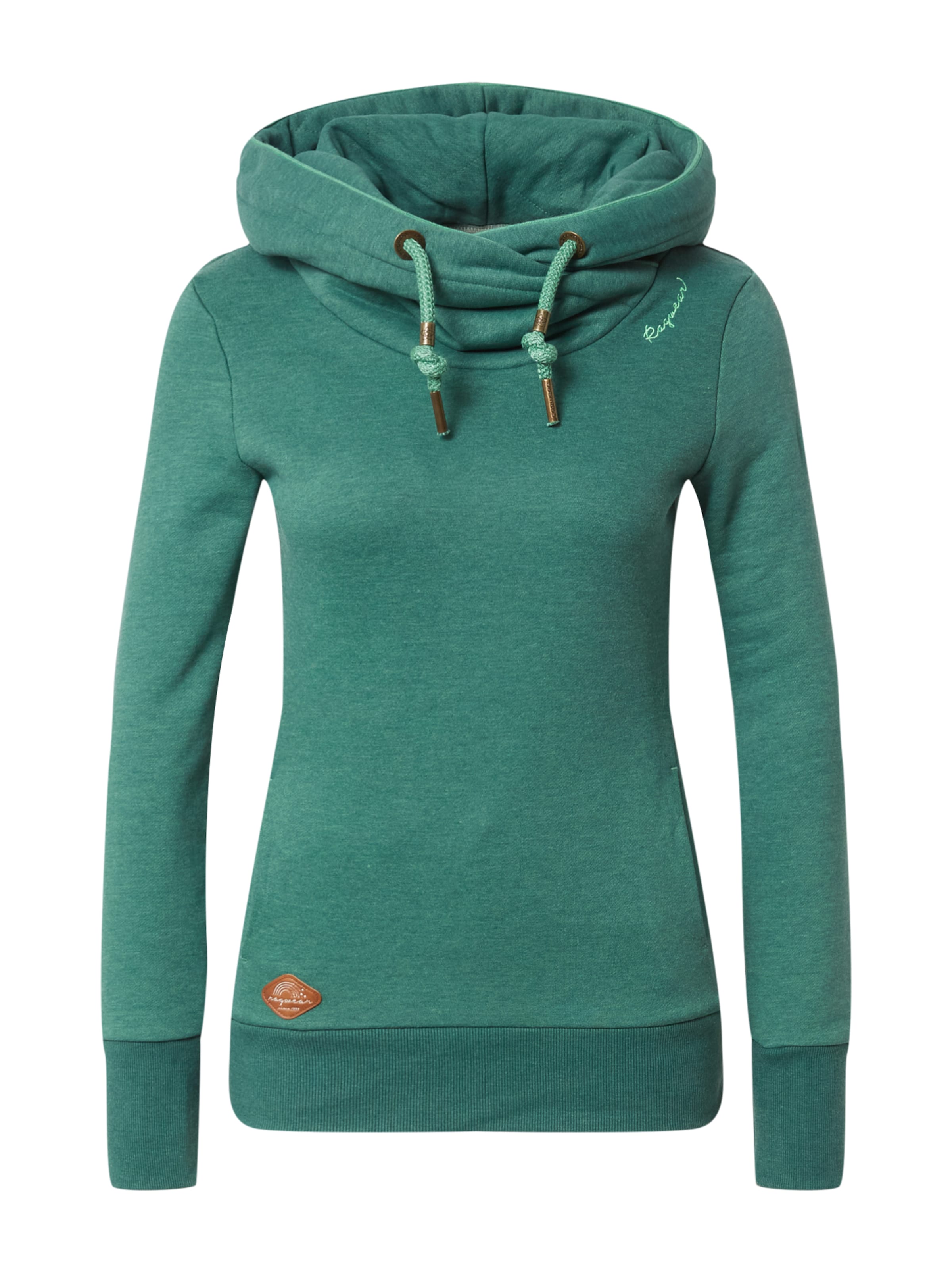 Felpa 'Gripy Bold' di Ragwear in verde: frontale