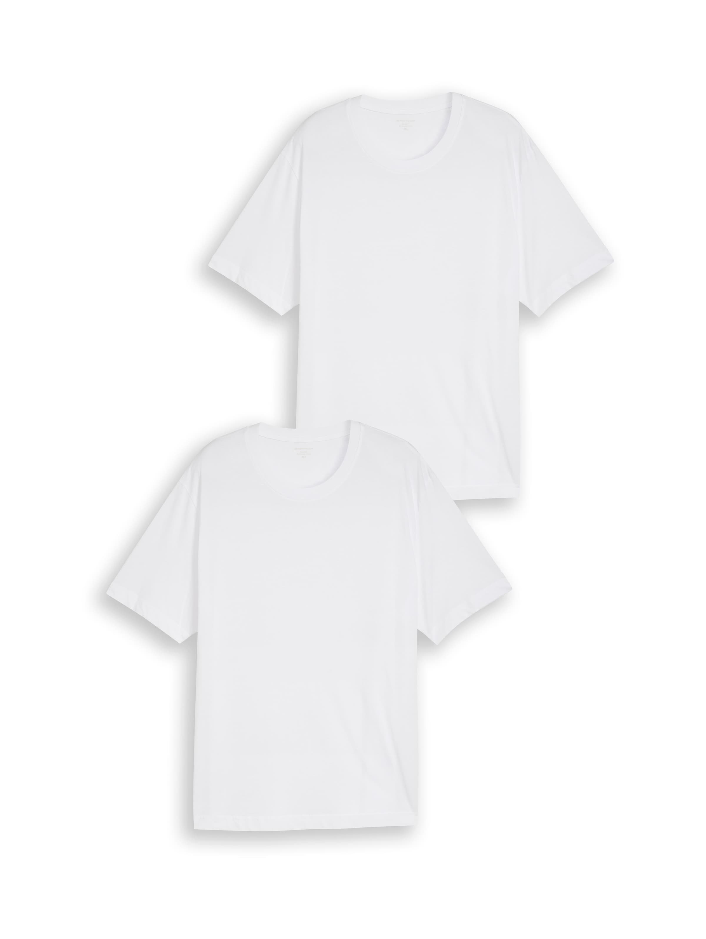 TOM TAILOR Men + Shirt in White: front