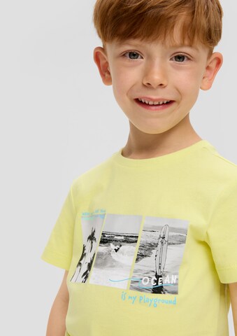 T-Shirt s.Oliver en jaune
