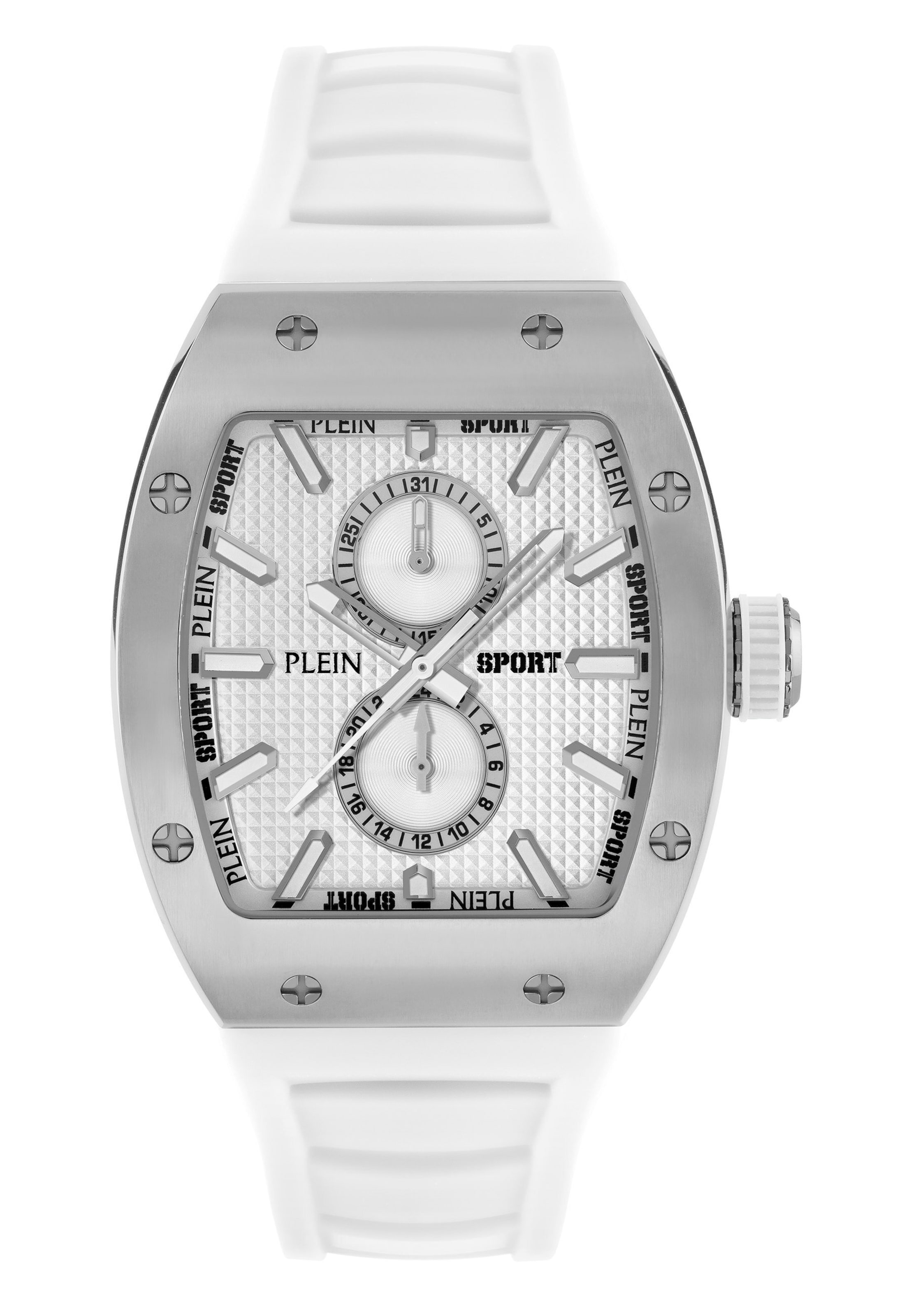 Montre à affichage analogique 'Stormbreake' Plein Sport en blanc : devant