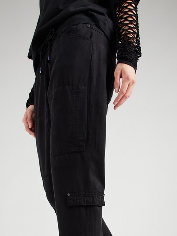 FREEMAN T. PORTER Tapered Trousers 'Celine Jazz' in Black
