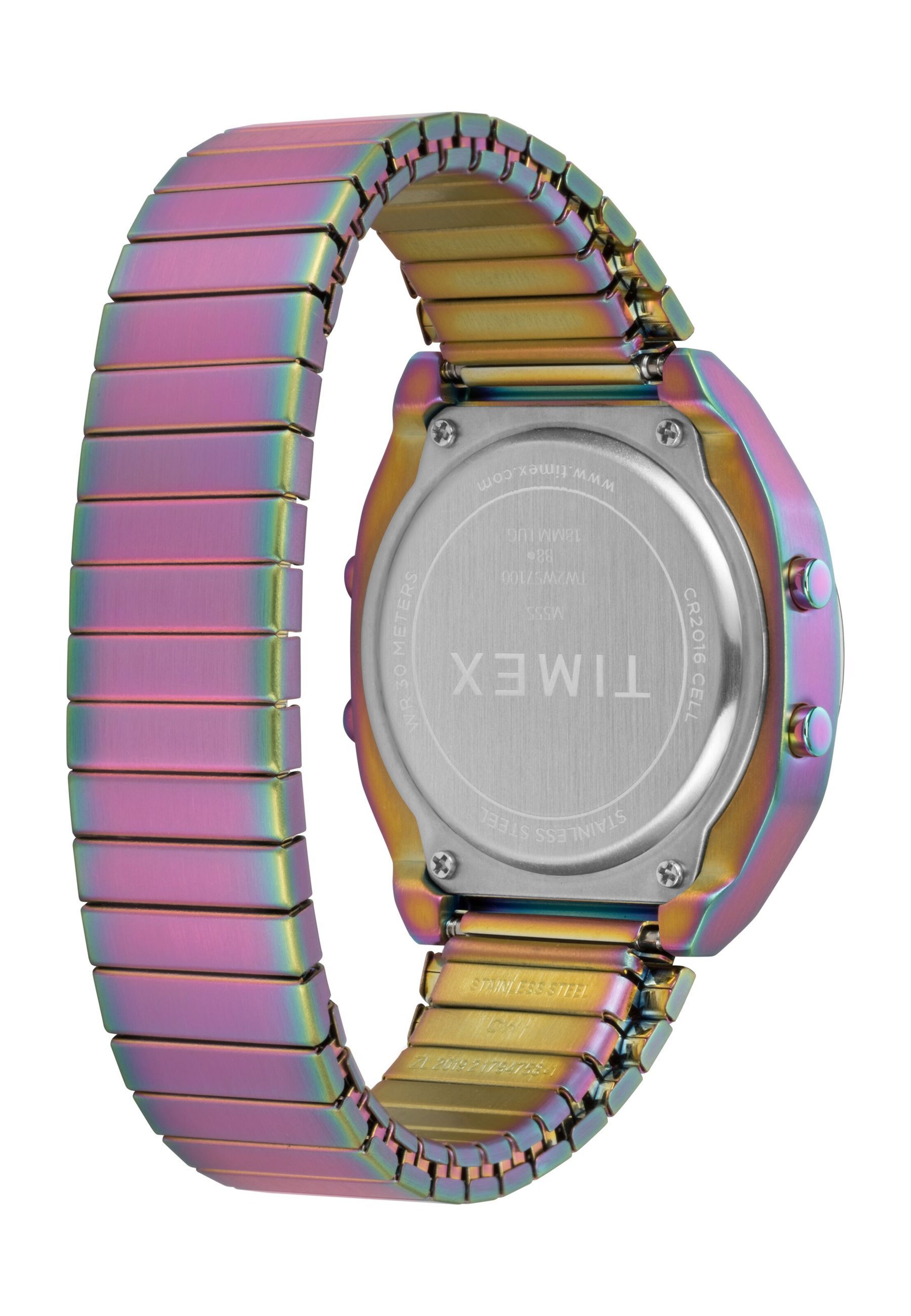 TIMEX Digital Watch 'Timex 80' in Purple