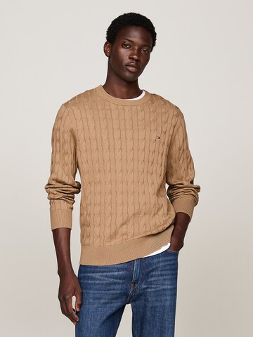 TOMMY HILFIGER Свитер 'Classic' в Коричневый: спереди