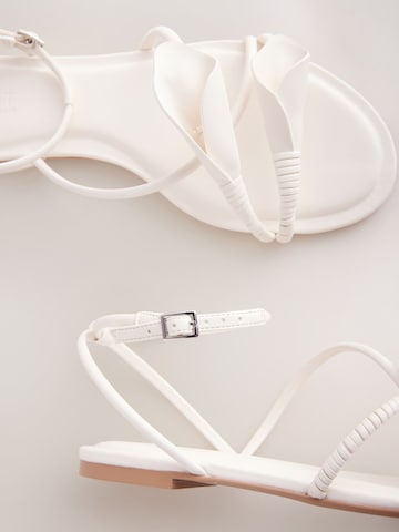 Next Strap sandal 'Forever Comfort' in White