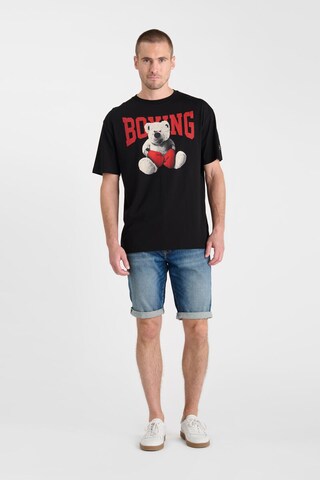 T-Shirt 'Minke' Le Temps Des Cerises en noir