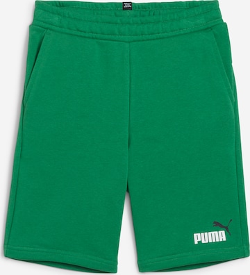 Regular Pantalon PUMA en vert : devant