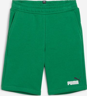 PUMA Regular Broek in Groen: voorkant