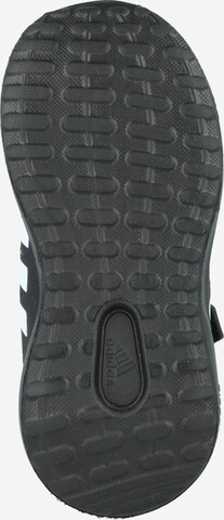 ADIDAS SPORTSWEAR Athletic Shoes 'Disney Fortarun 2.0 Mickey Cloudfoam Elastic Lace Top Strap' in Black