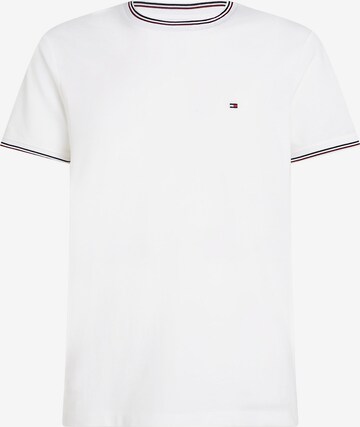 T-Shirt TOMMY HILFIGER en blanc : devant