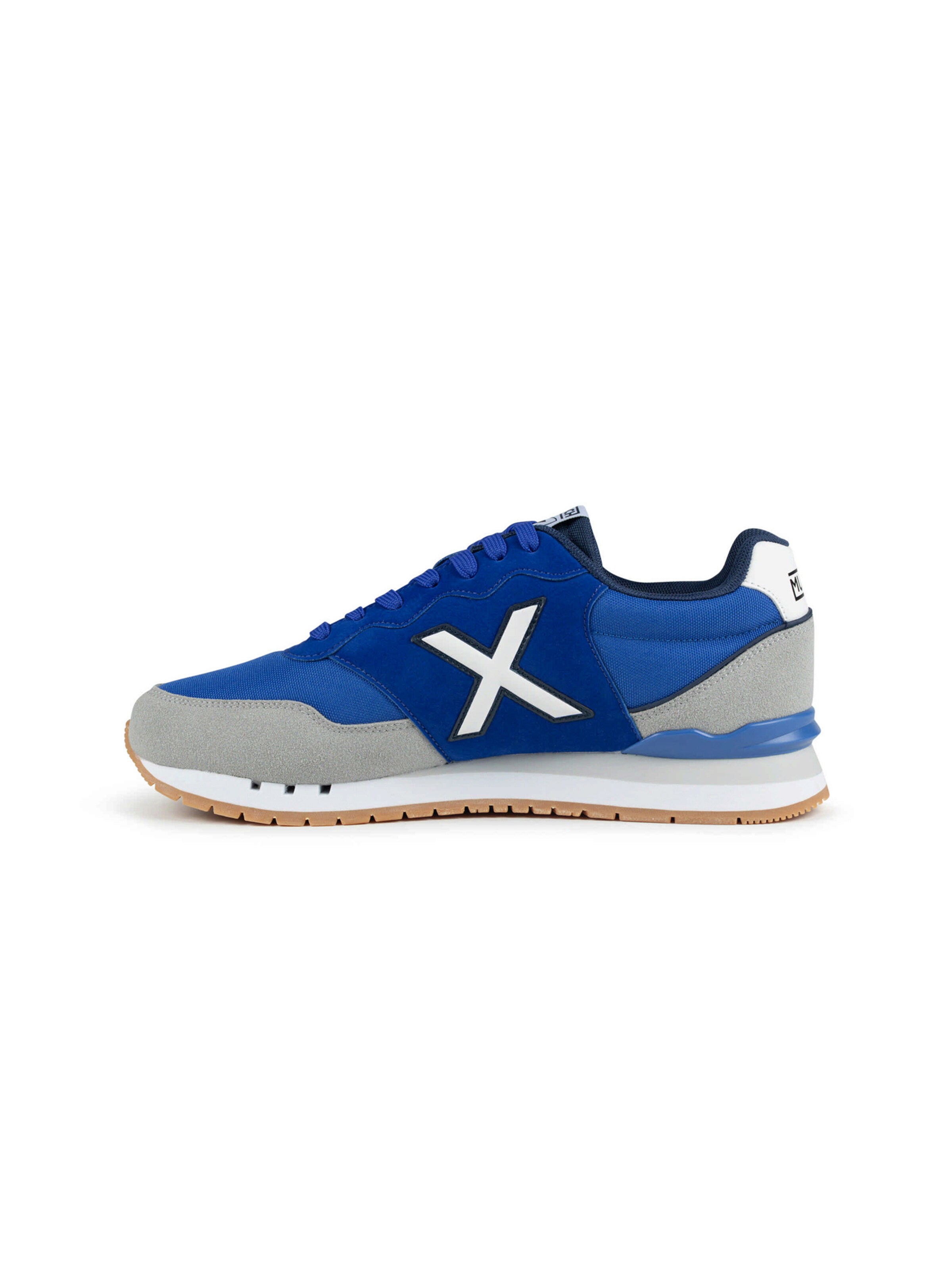 MUNICH Platform trainers 'Dash 2.0' in Blue: front