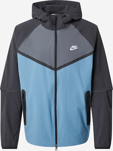Nike Sportswear Välikausitakki värissä sininen: etupuoli