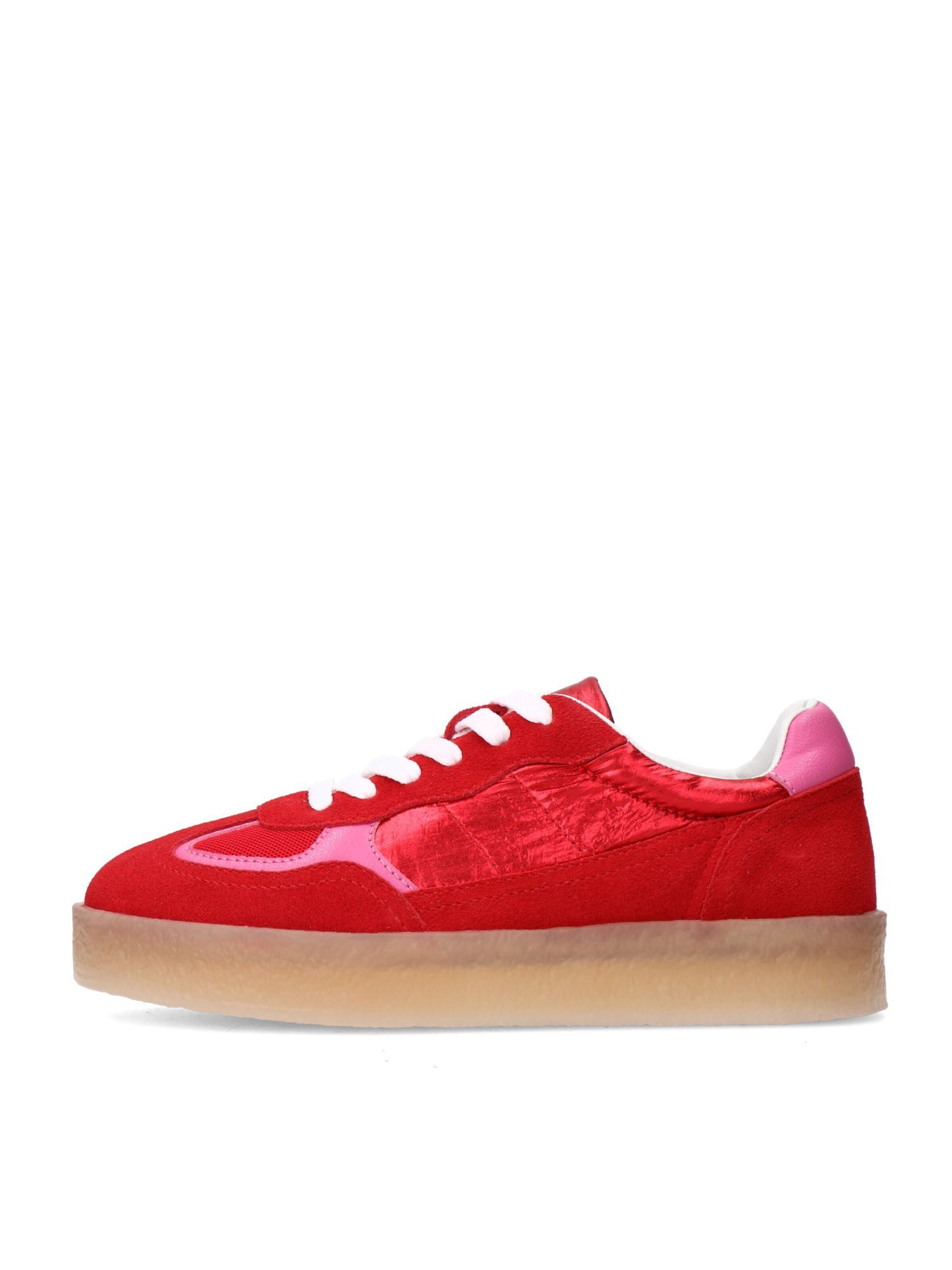 Baskets basses SACHA en rouge