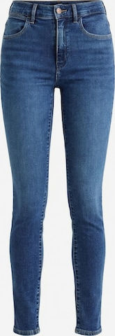 Skinny Jeans 'HIGH SKINNY' di WRANGLER in blu: frontale