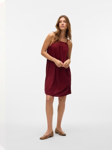 VERO MODA Kleid 'VMGRACE' in Rot
