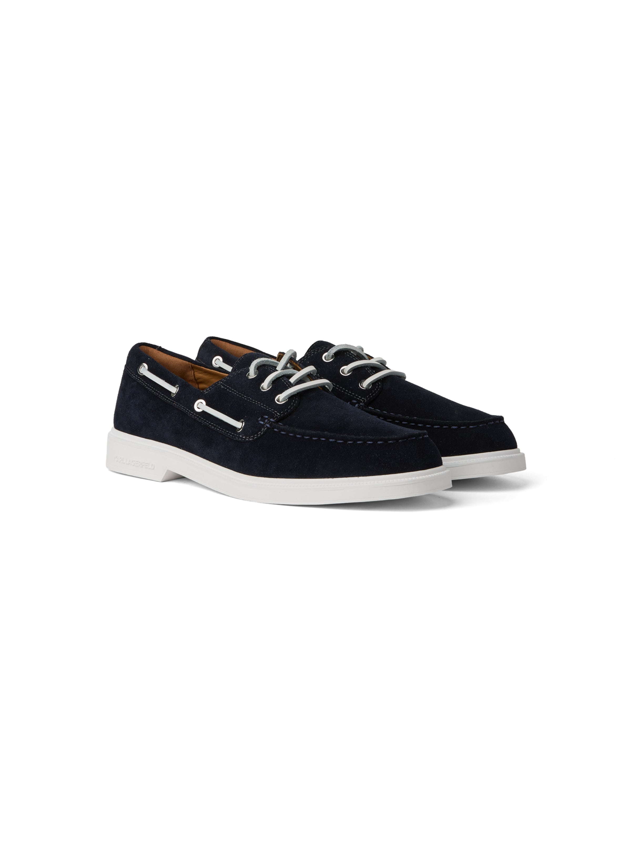 Karl Lagerfeld Moccasin ' KORI BOAT ' in Blue