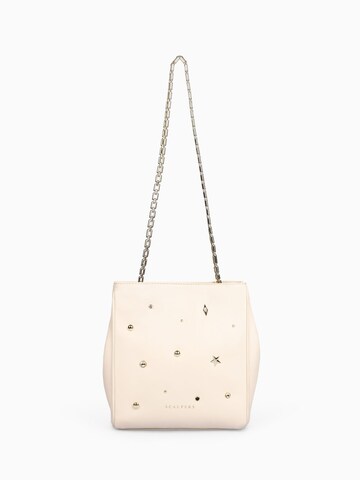 Scalpers Shoulder Bag 'Roma' in Beige