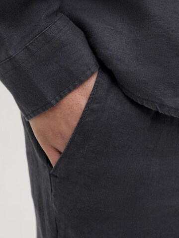 Loosefit Pantalon chino 'JPSTKarl Lawrence' JACK & JONES en noir