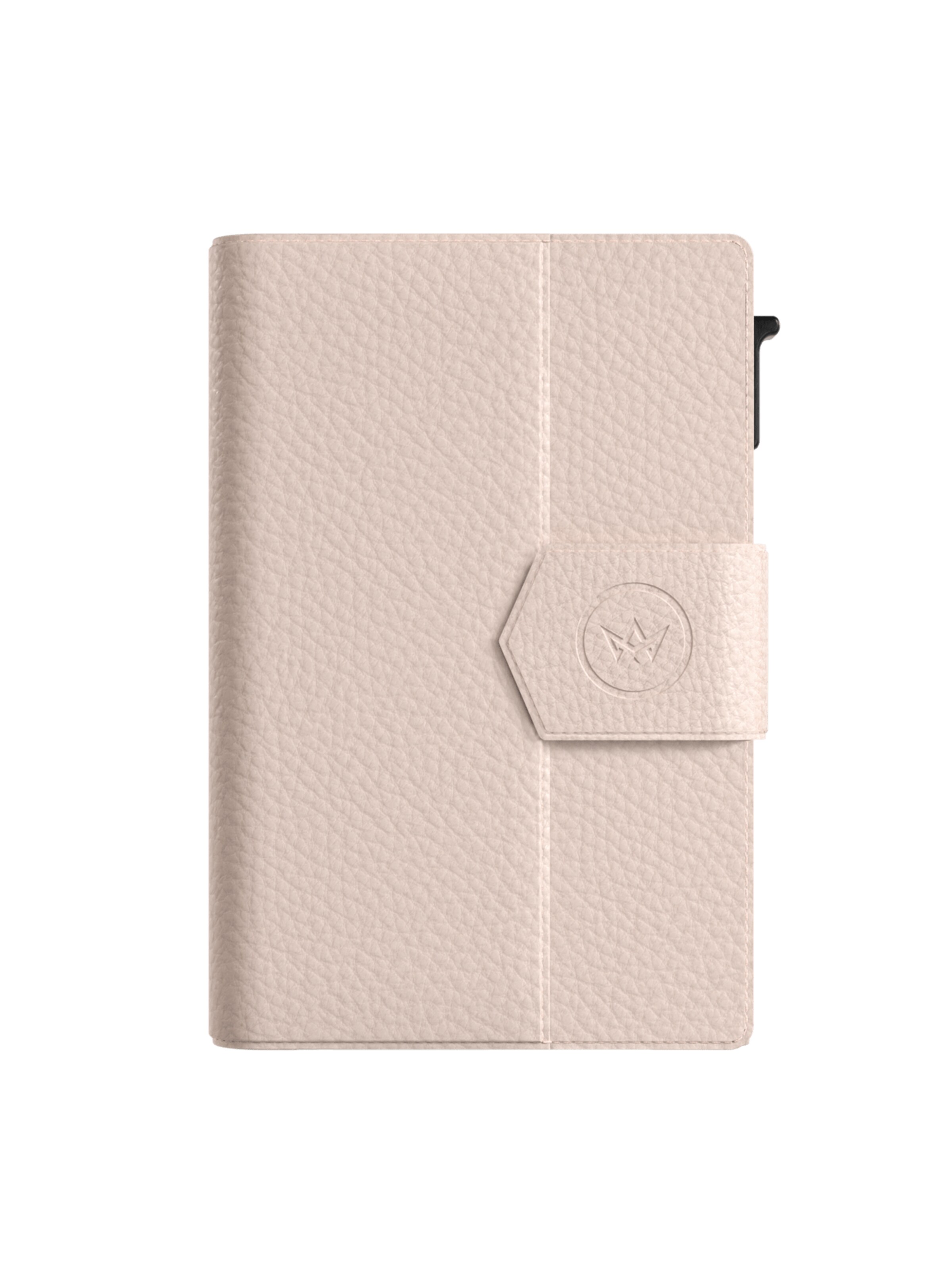 Prowallet Wallet 'Pasjeshouder Plus Pebble' in Beige: front