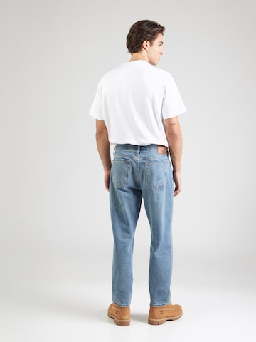 Abercrombie & Fitch Loosefit Jeans i blå