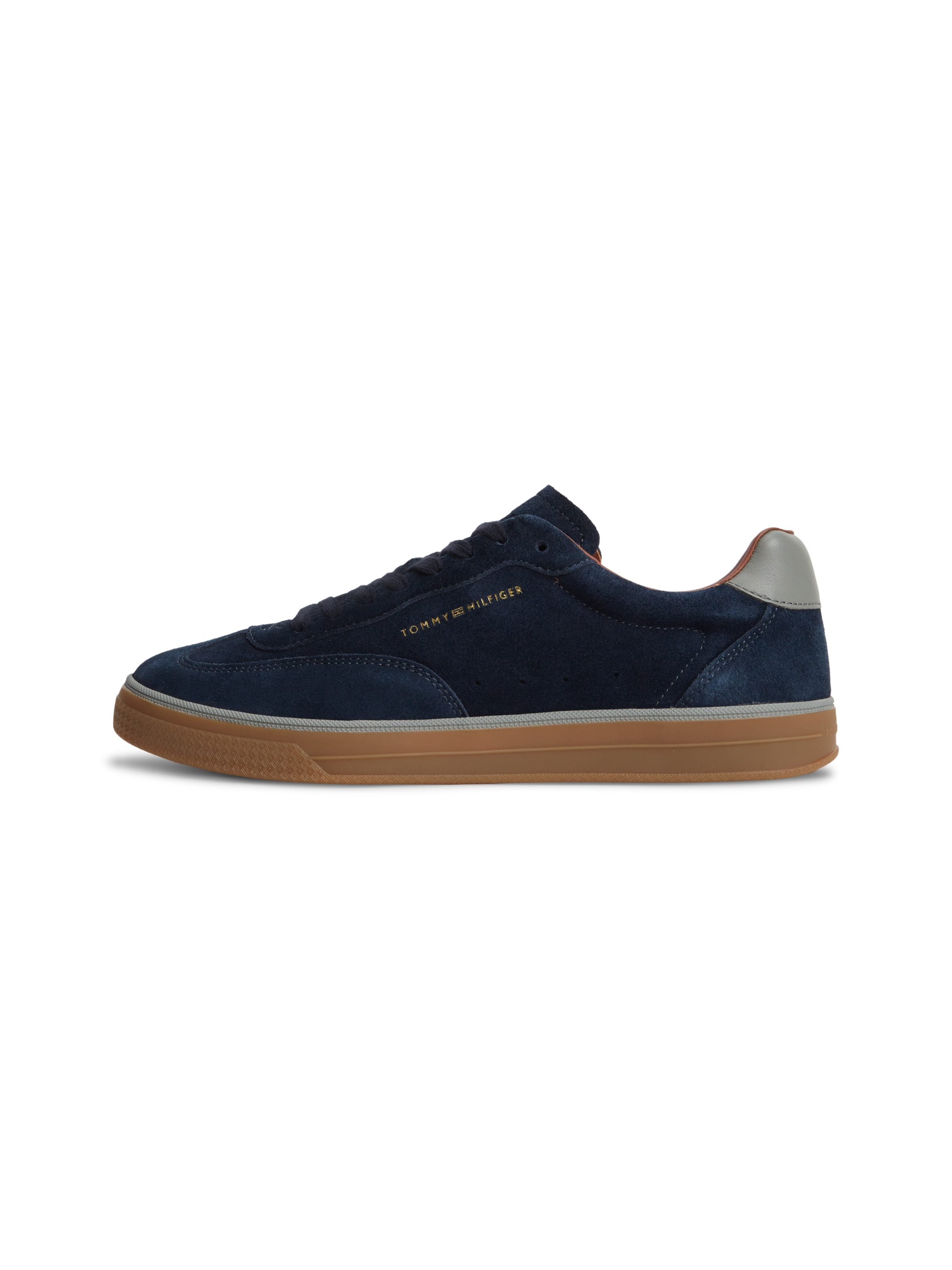 TOMMY HILFIGER Nizke superge | modra barva: sprednja stran