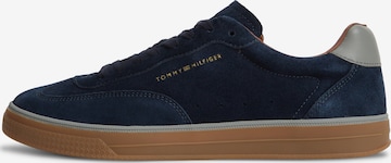 TOMMY HILFIGER Nizke superge | modra barva: sprednja stran