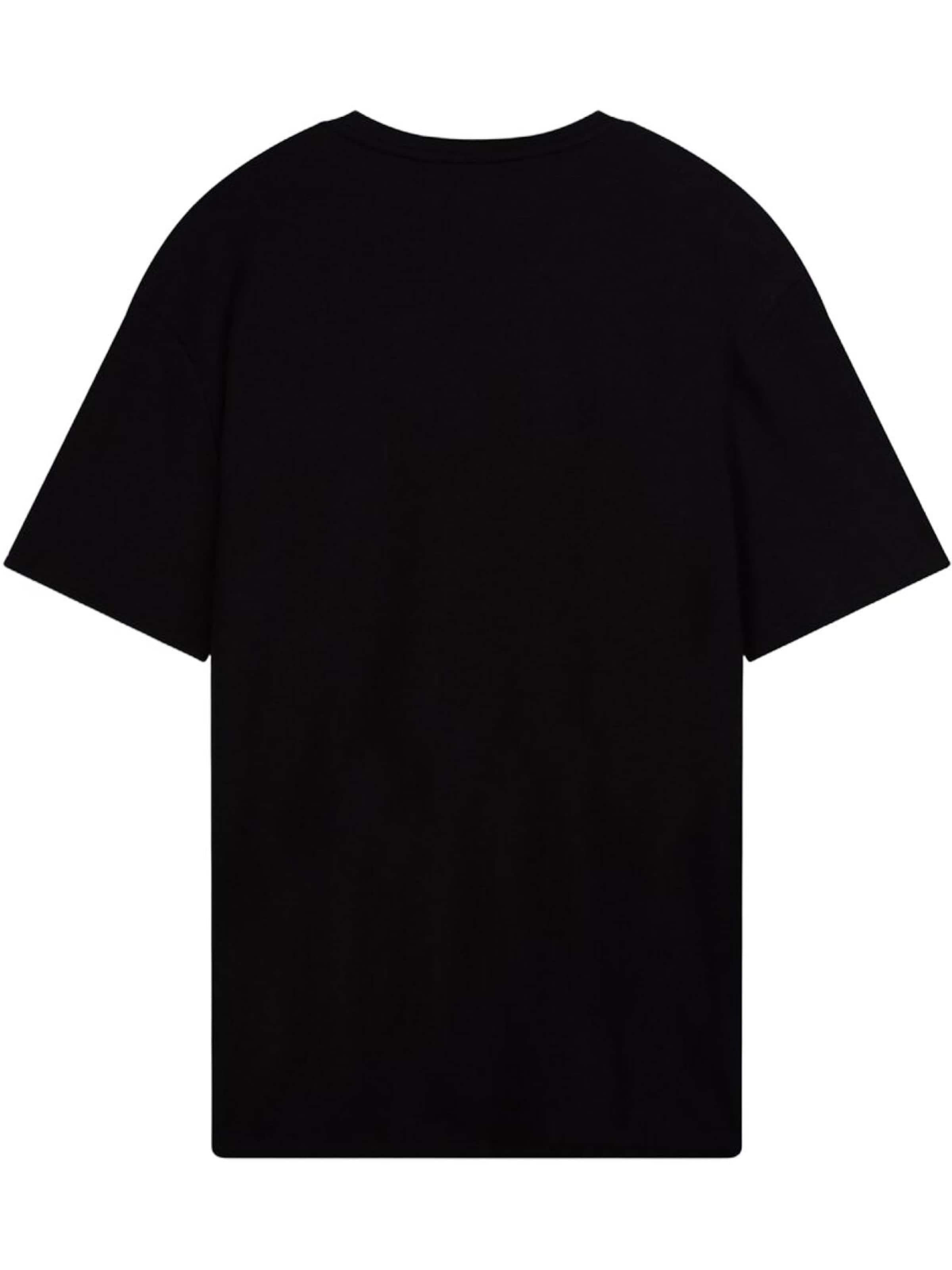 LTB Jeans Shirt 'LTB Jeans Basic Rundhals-T-Shirt'‌‌‌ in Schwarz