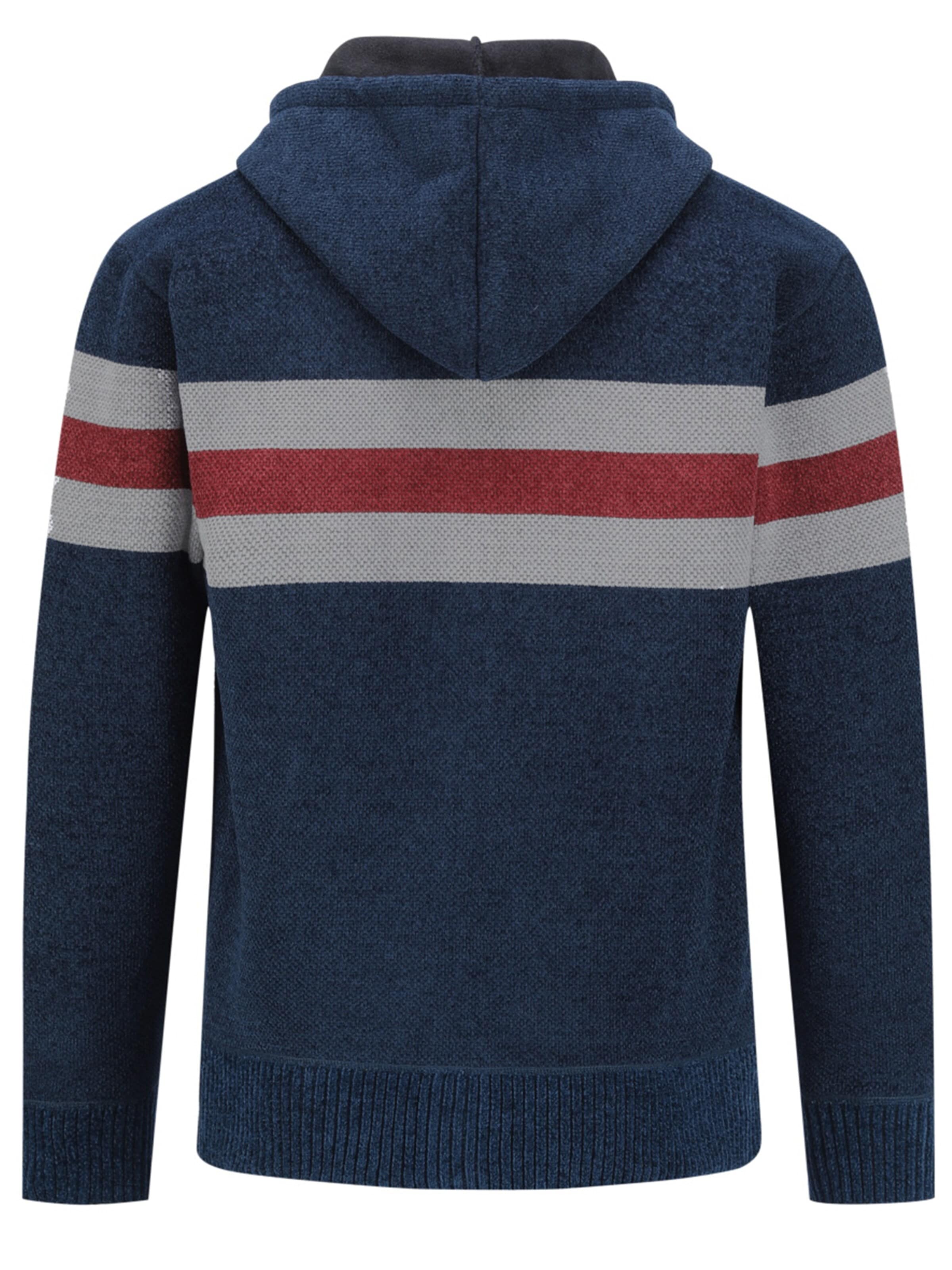 ALLTHEMEN Strickjacke 'Flausch'‌‌‌ in Blau