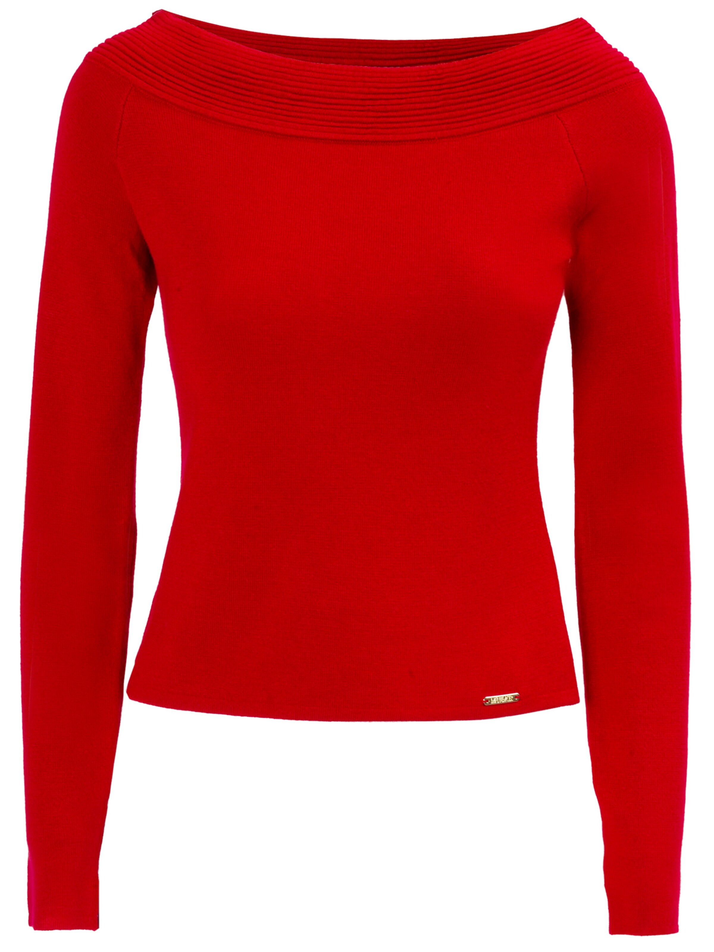 Influencer Pullover in Rot: Vorderseite