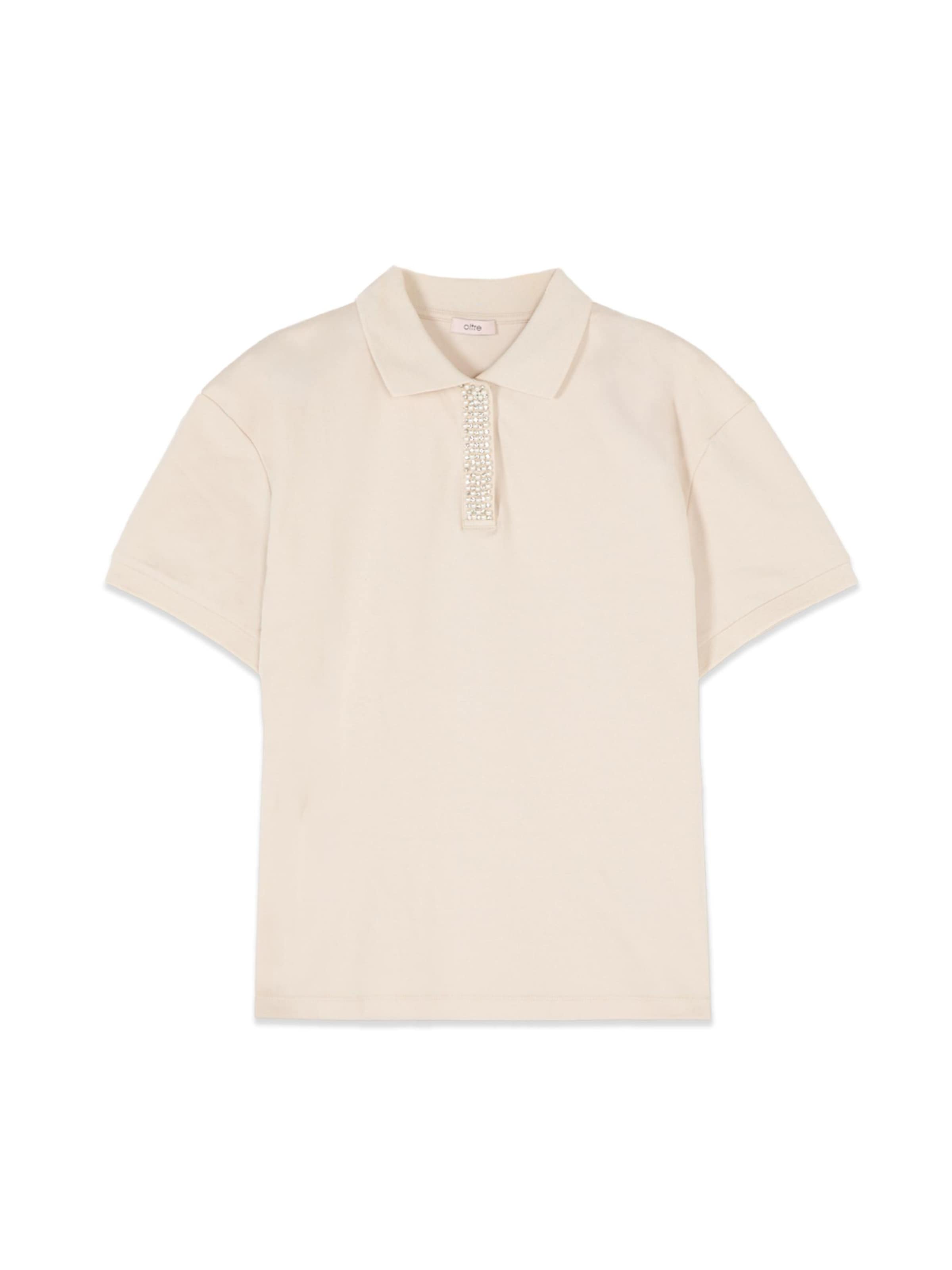 oltre - Camiseta en beige: frente