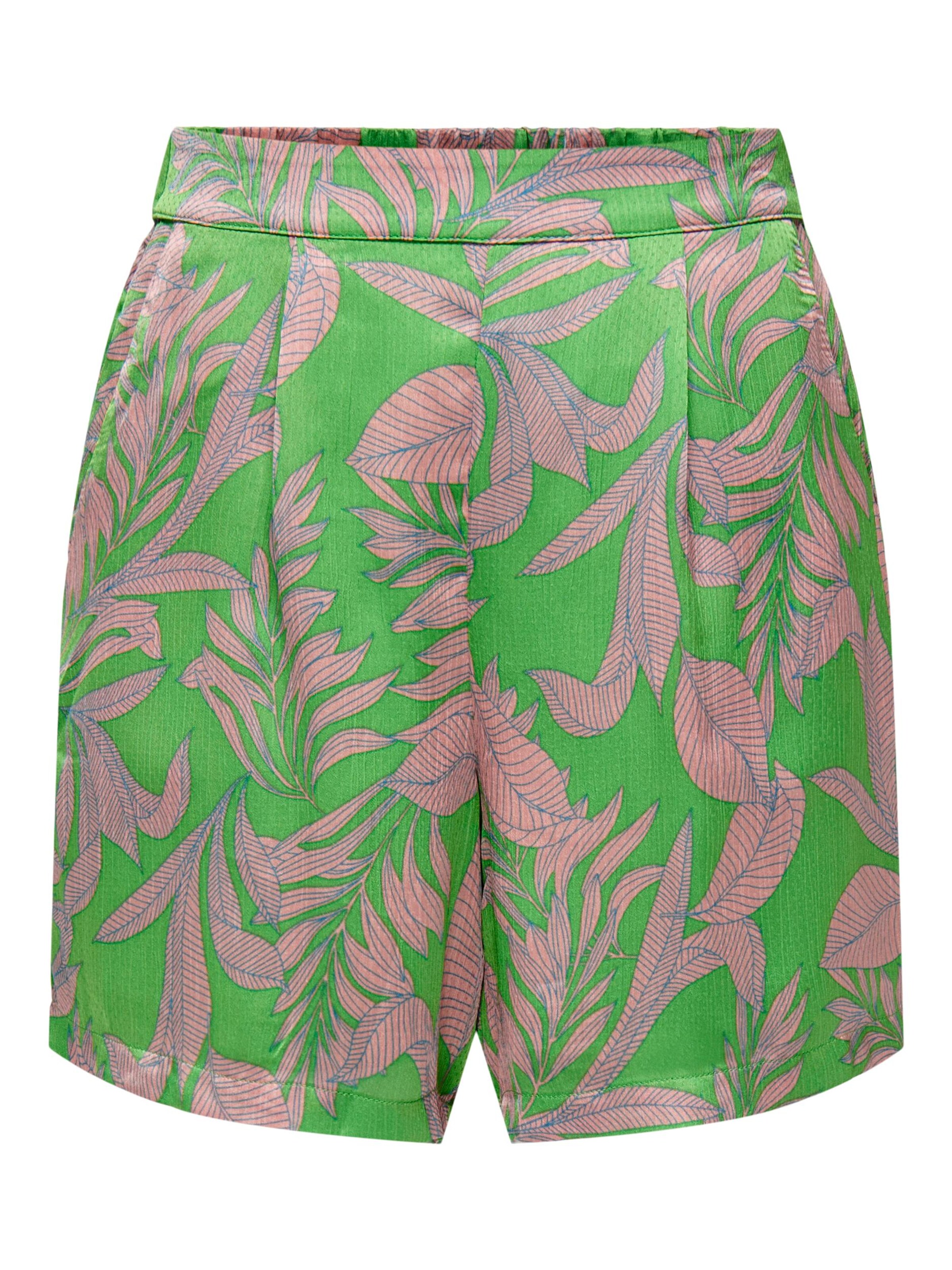 ONLY Pleat-front trousers 'CHELSEA' in Taupe / Green, Item view