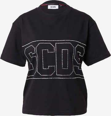 melns GCDS T-Krekls: no priekšpuses