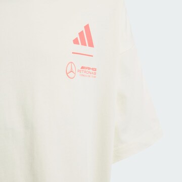 ADIDAS PERFORMANCE Functioneel shirt 'Mercedes - AMG Petronas Formula One Team' in Wit