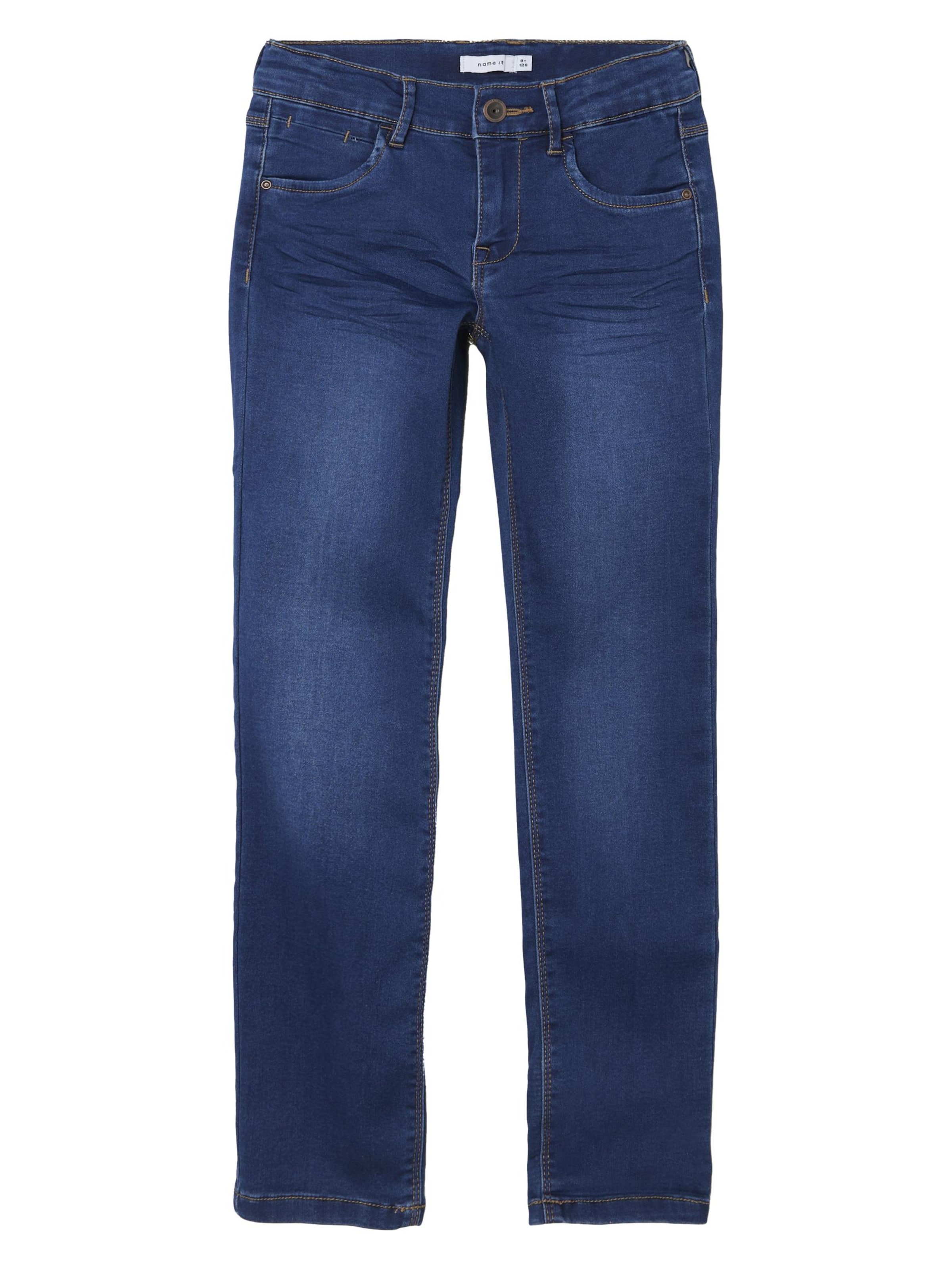 NAME IT Slimfit Jeans 'Salli' i blå: framsida