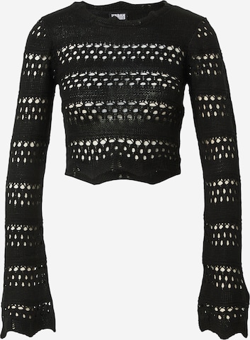 Urban Classics Sweater in Black: front