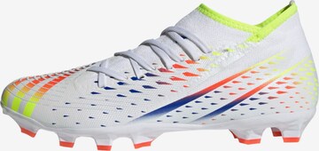 ADIDAS PERFORMANCE Soccer Cleats 'Predator Edge.3' in White: front