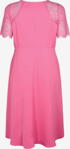 Zizzi Cocktail Dress 'Angeline' in Pink