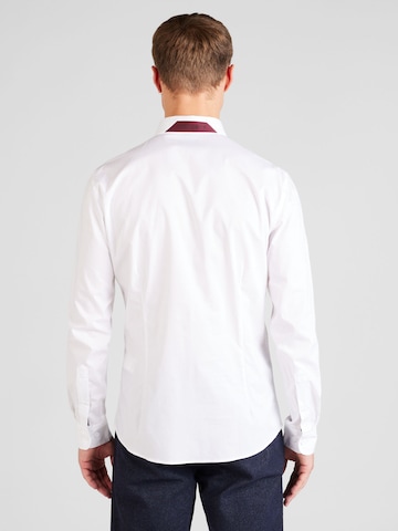 balta Hackett London Standartinis modelis Marškiniai