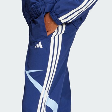 ADIDAS SPORTSWEAR Tapered Sports trousers 'Tiro' in Blue
