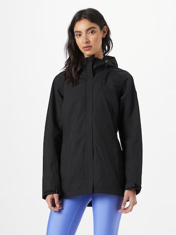 ICEPEAK Куртка в спортивном стиле 'ADENAU' в Черный: спереди