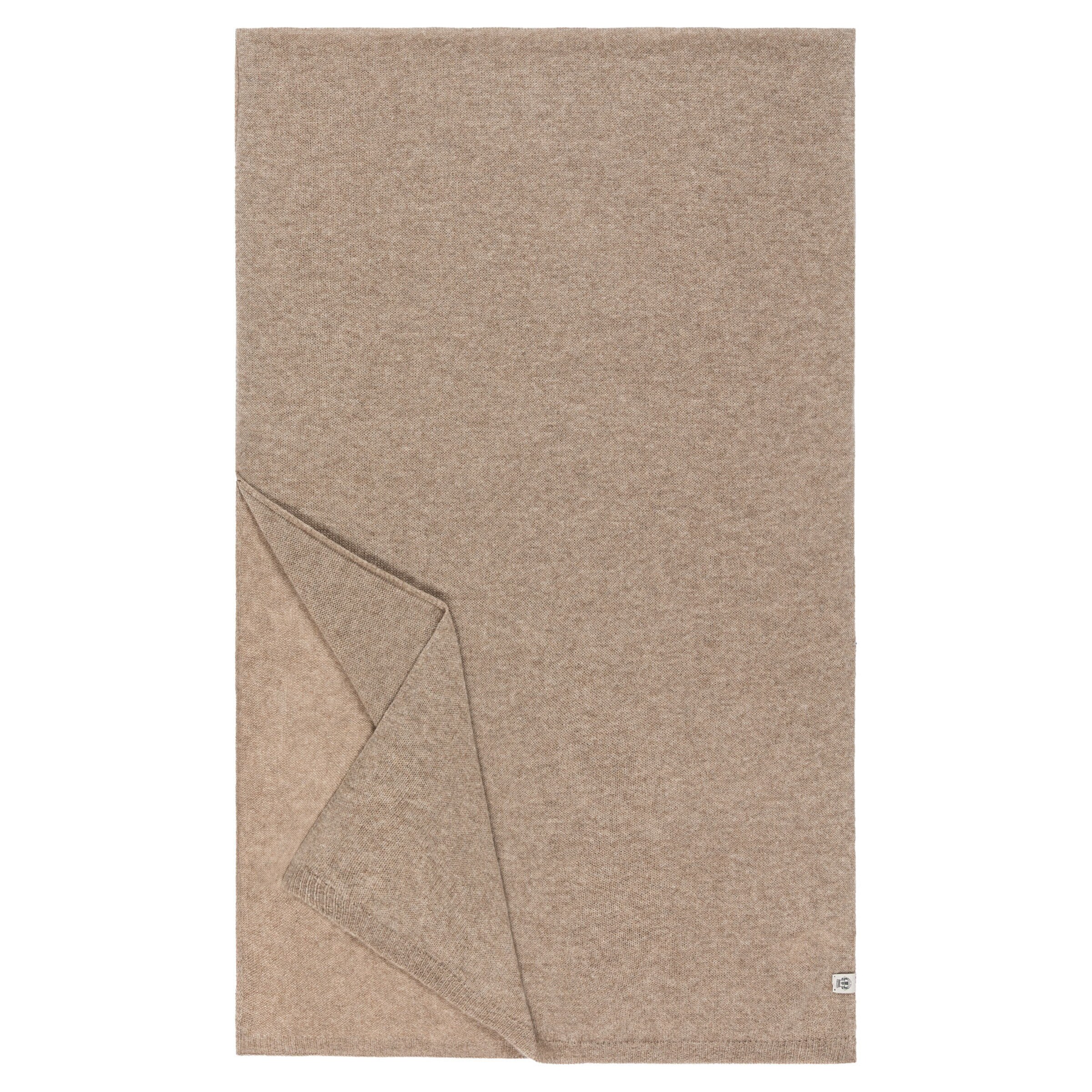 Roeckl Scarf 'PURE CASHMERE PLAID' in Beige: front