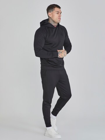 SikSilk Jogginganzug in Schwarz