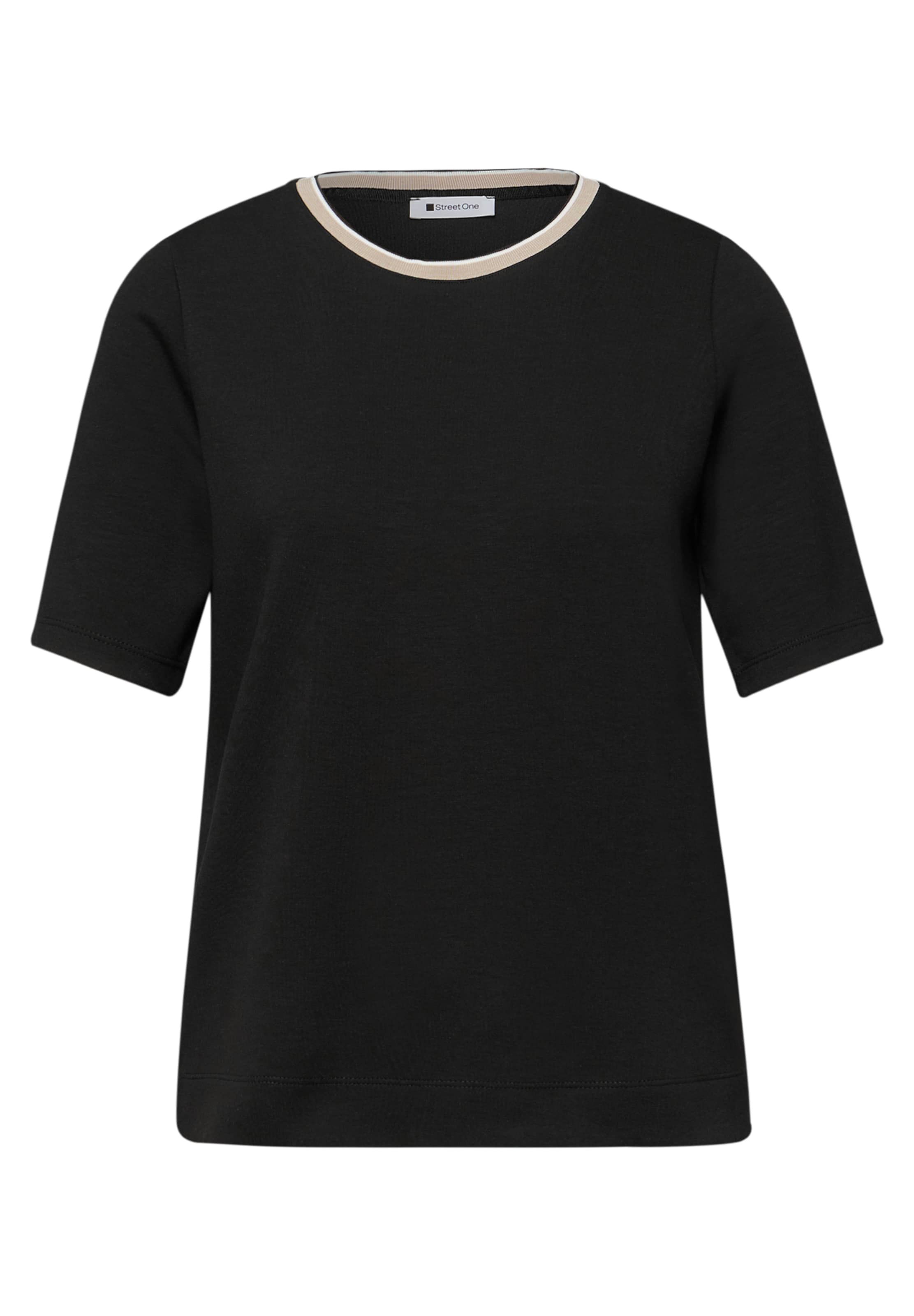 STREET ONE Shirt in Black: front