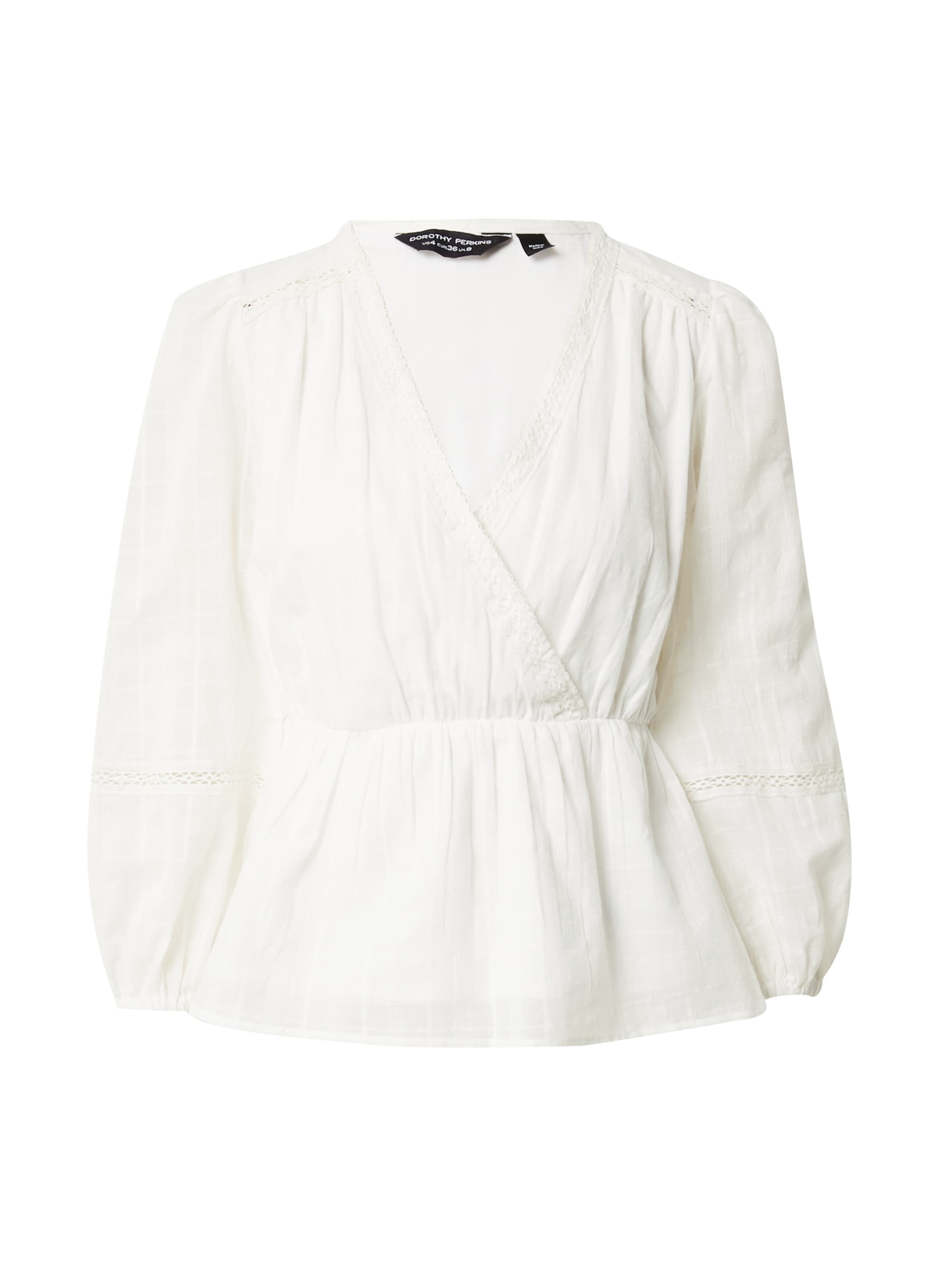 Bluză de la Dorothy Perkins pe alb: față