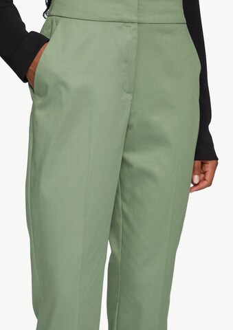 s.Oliver BLACK LABEL Tapered Pantalon in Groen