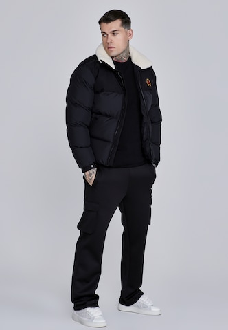 Veste mi-saison SikSilk en noir