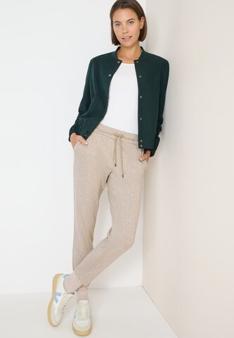 CECIL Regular Hose in Beige