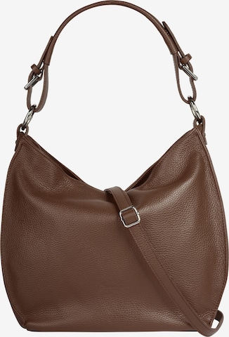 Cabas Samantha Look en marron : devant