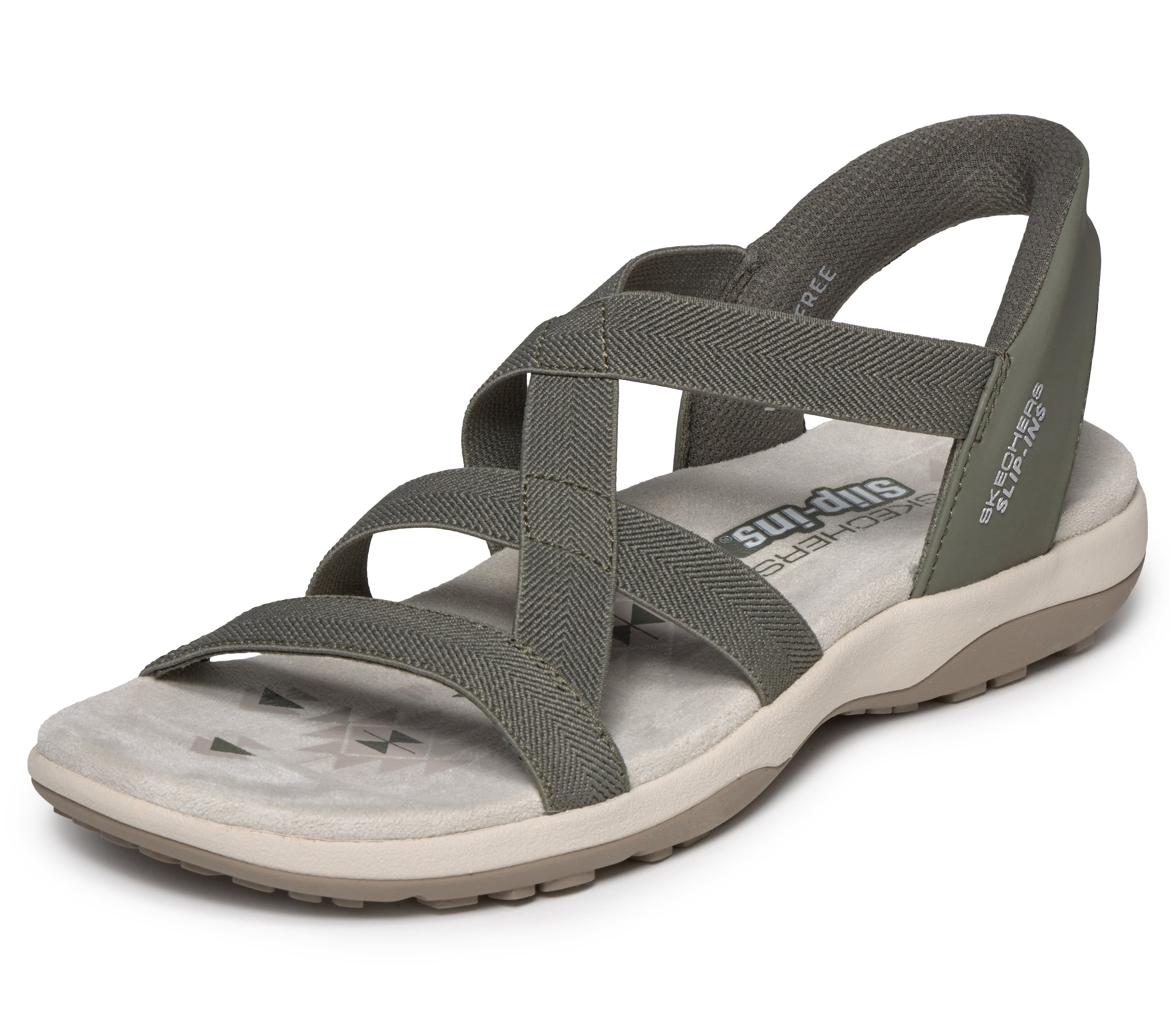 SKECHERS Sandals in Green: front